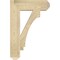 Ekena Millwork Imperial Craftsman Rough Sawn Bracket, Douglas Fir, 6"W x 24"D x 36"H BKT06X24X36IMP04RDF - alternate 3